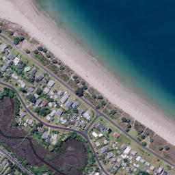 Satellite imagery of Shakespeare Cliff, NZ