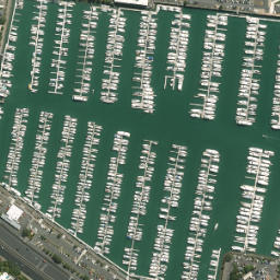 Satellite imagery of Point Erin, NZ
