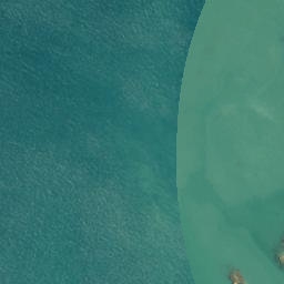 Satellite imagery of Ponui Head, NZ