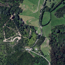 Satellite imagery of Pah Point, NZ