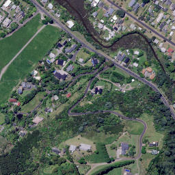 Satellite imagery of Shakespeare Cliff, NZ