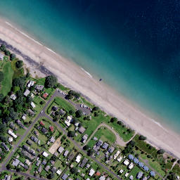 Satellite imagery of Hereheretaura Point, NZ