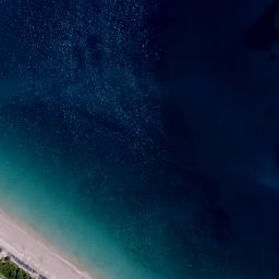 Satellite imagery of Hereheretaura Point, NZ
