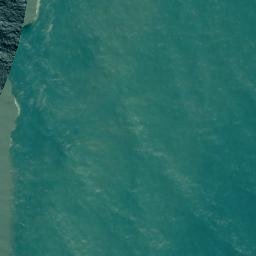 Satellite imagery of Tirikohua Point, NZ