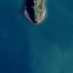 Satellite imagery of Hikurangi Point, NZ
