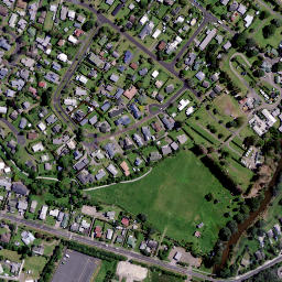 Satellite imagery of Hereheretaura Point, NZ