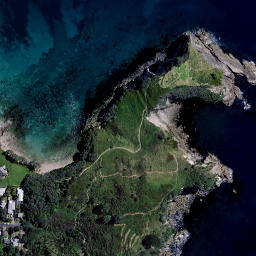 Satellite imagery of Hereheretaura Point, NZ