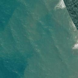 Satellite imagery of Tirikohua Point, NZ