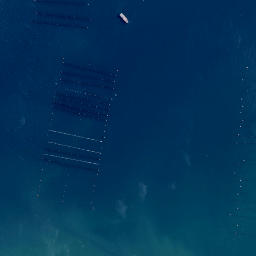 Satellite imagery of Deadman Point, NZ