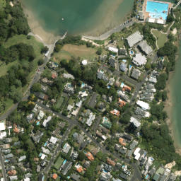 Satellite imagery of Point Resolution, NZ