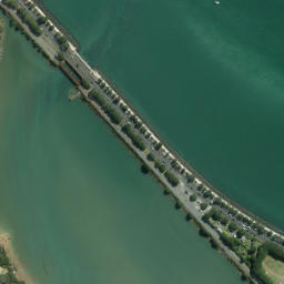 Satellite imagery of Point Resolution, NZ