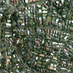 Satellite imagery of Pipimea Head, NZ