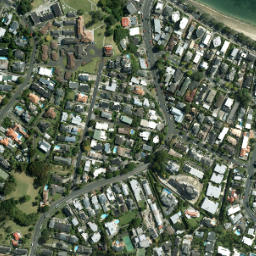 Satellite imagery of Pipimea Head, NZ