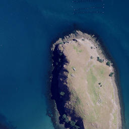 Satellite imagery of Deadman Point, NZ