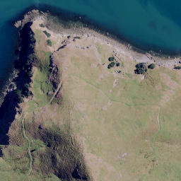 Satellite imagery of Deadman Point, NZ