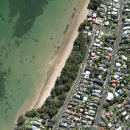Satellite imagery of Point Chevalier, NZ
