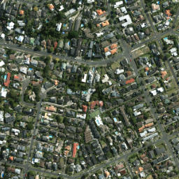 Satellite imagery of Gower Point, NZ