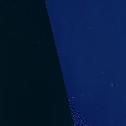 Satellite imagery of Cave Point, NZ