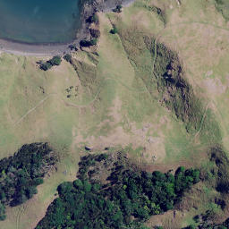 Satellite imagery of Deadman Point, NZ