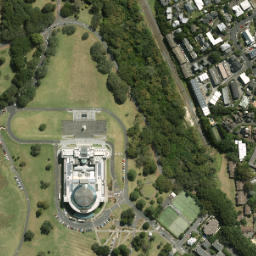 Satellite imagery of Ewelme Cottage, NZ
