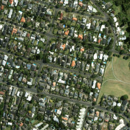 Satellite imagery of Glen Innes, NZ