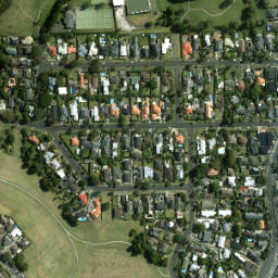 Satellite imagery of Glen Innes, NZ
