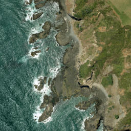 Satellite imagery of Te Waharoa Point, NZ
