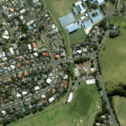 Satellite imagery of Glen Innes, NZ