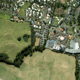 Satellite imagery of Glen Innes, NZ