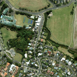 Satellite imagery of Glen Innes, NZ