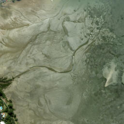 Satellite imagery of Tahuna Torea, NZ