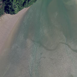 Satellite imagery of Kopaki Point, NZ
