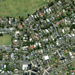 Satellite imagery of Glen Innes, NZ