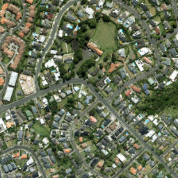 Satellite imagery of Glen Innes, NZ