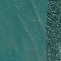 Satellite imagery of Raetahinga Point, NZ