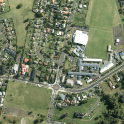 Satellite imagery of Point England, NZ