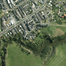 Satellite imagery of Point England, NZ
