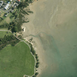 Satellite imagery of Point England, NZ