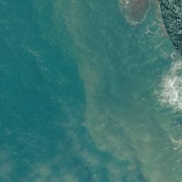 Satellite imagery of Raetahinga Point, NZ