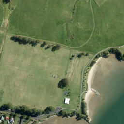 Satellite imagery of Point England, NZ