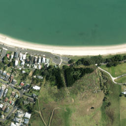 Satellite imagery of Maraetai Point, NZ