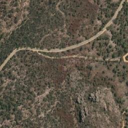 Satellite imagery of Mount Wubjub-Guyun (Hollow Mountain), AU