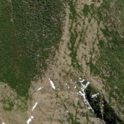 Satellite imagery of North Peak, AU