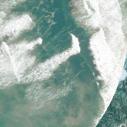 Satellite imagery of Erangi Point, NZ