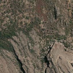 Satellite imagery of Mount Wubjub-Guyun (Hollow Mountain), AU