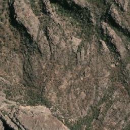 Satellite imagery of Mount Wubjub-Guyun (Hollow Mountain), AU