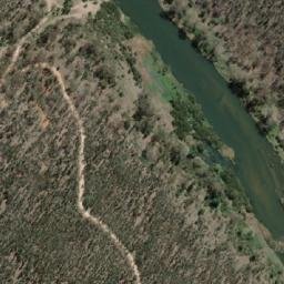 Satellite imagery of Border Cairn #5, AU