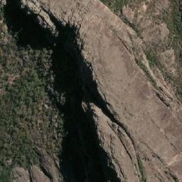 Satellite imagery of Mount Stapylton, AU