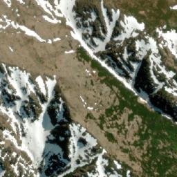 Satellite imagery of North Peak, AU