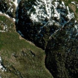 Satellite imagery of Mount Feathertop, AU